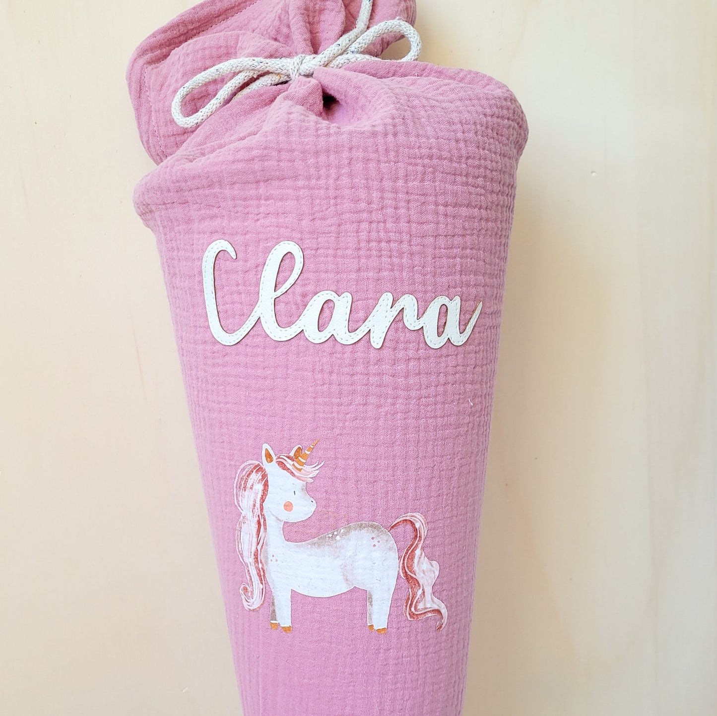 Schultüte Einhorn personalisiert in vielen Farben