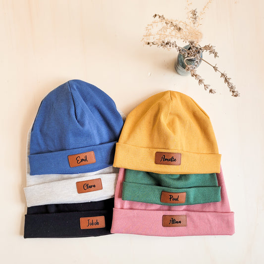 Personalisierte Beanie in vielen Farben