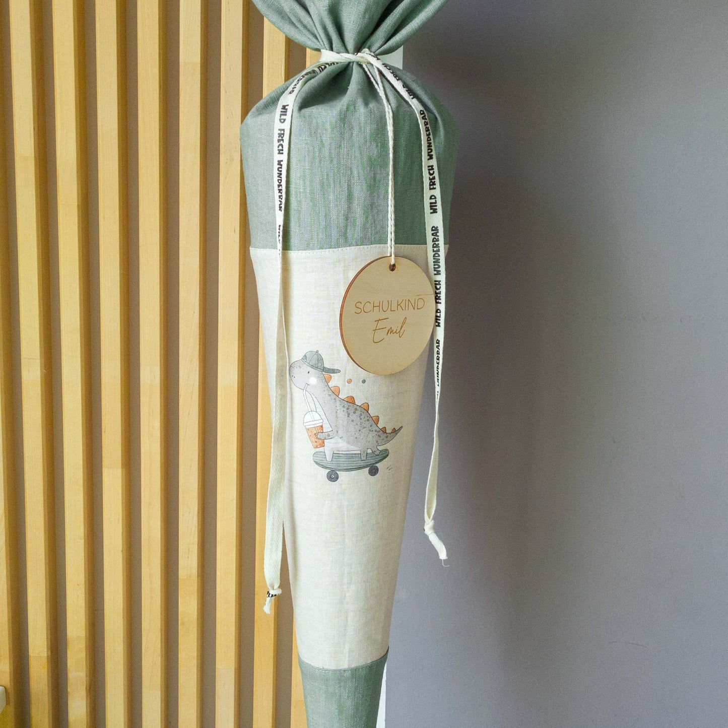 Schultüte Skater-Dino (personalisiert)