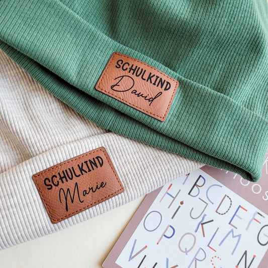 Rib-Beanie - Schulkind