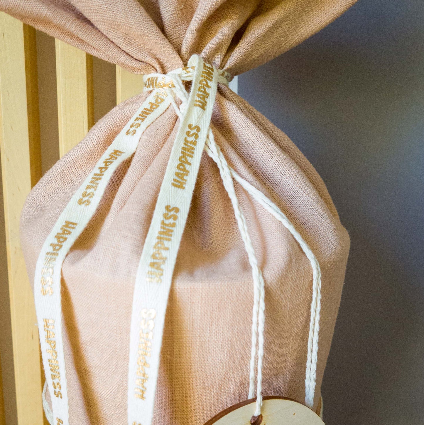 Schultüte Boho mit Bommeln und Spitze (personalisiert)