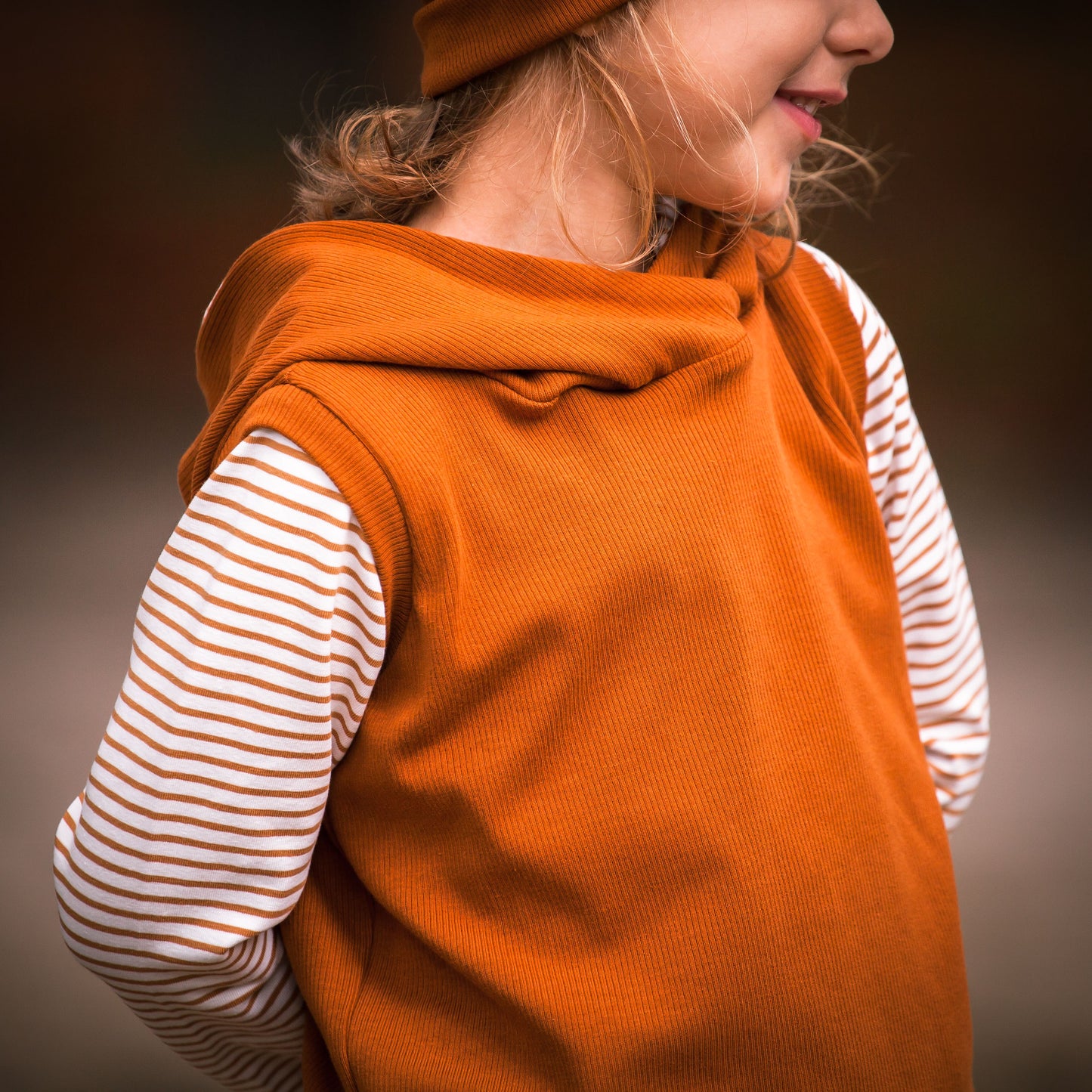 Pullunder aus Organic Rib-Jersey in vielen Farben