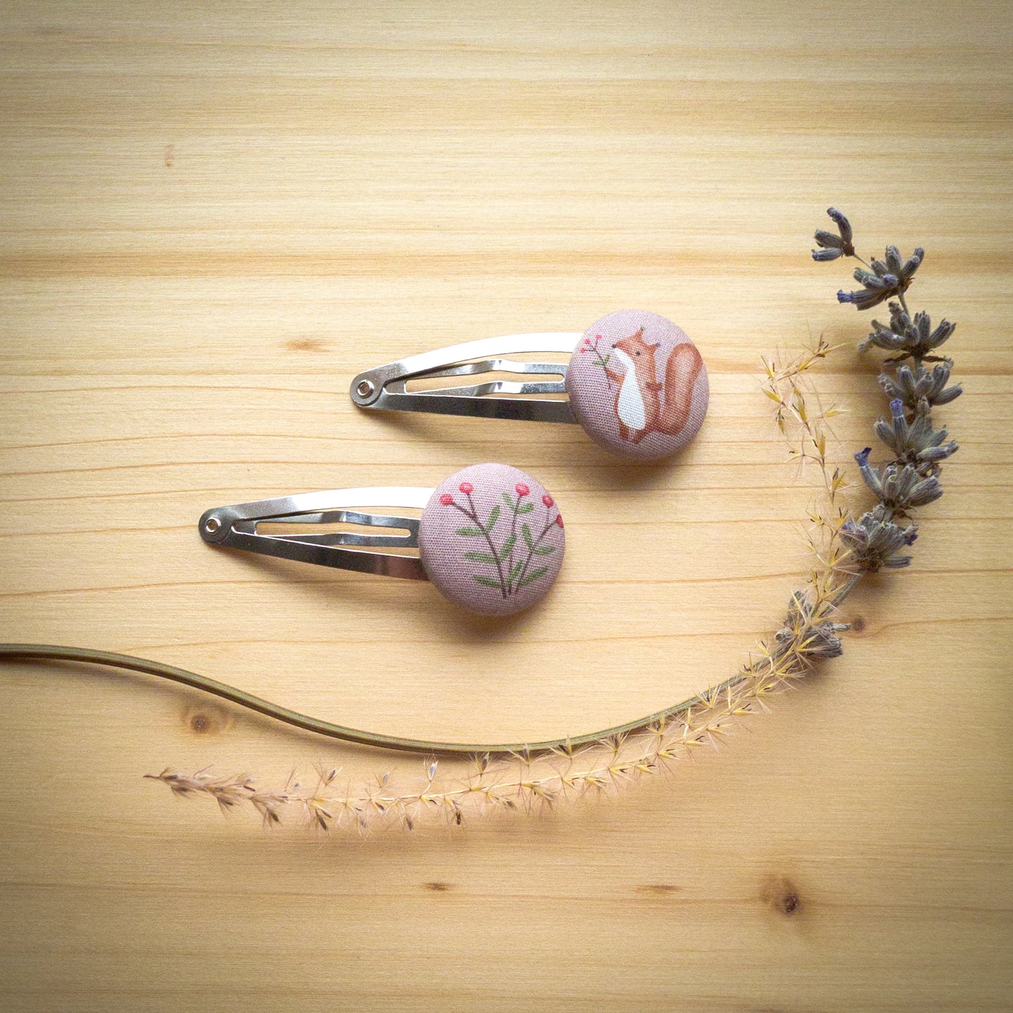 Haarspangen Eichhörnchen