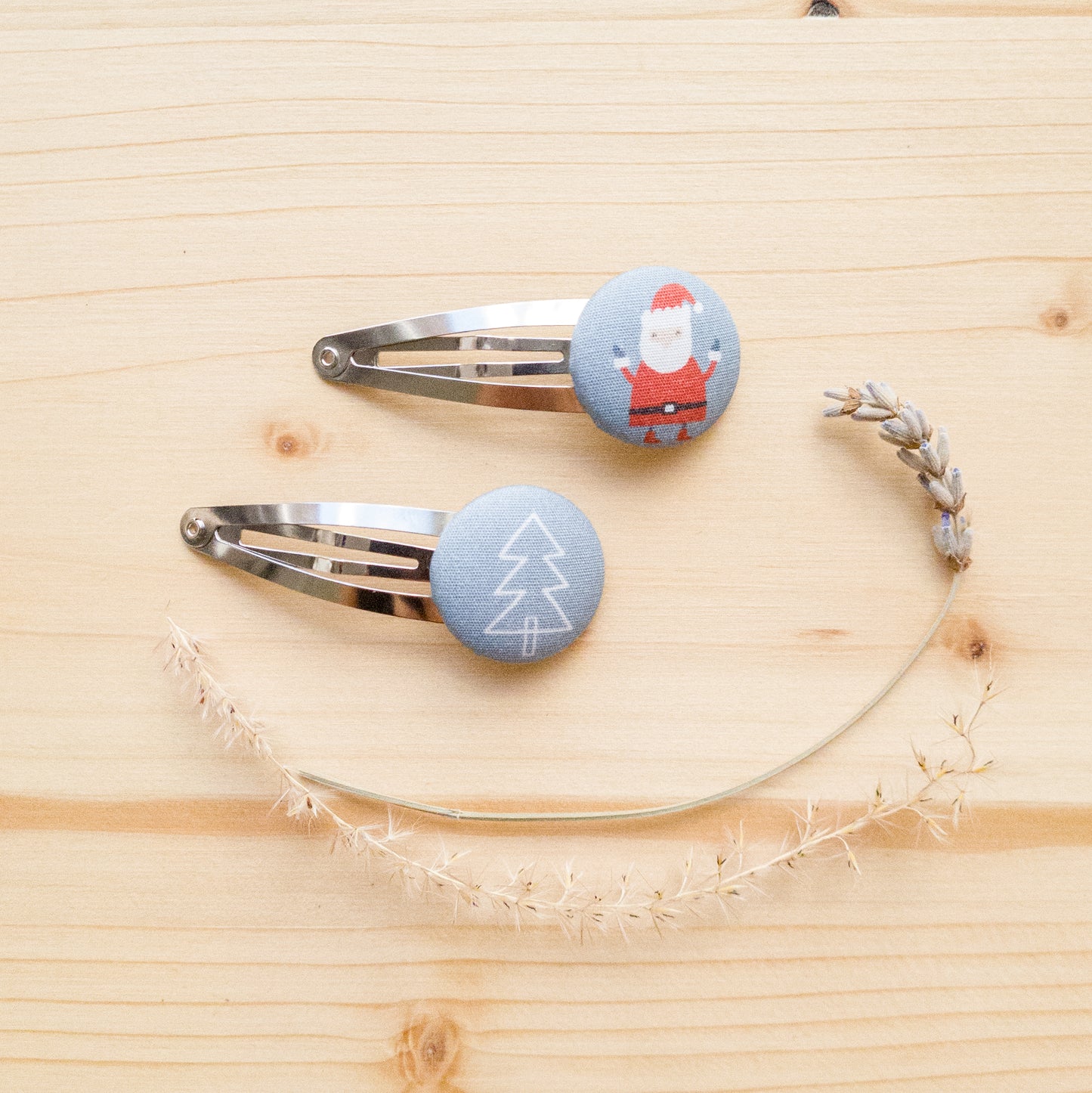 Haarspangen Nikolaus / Weihnachtsmann