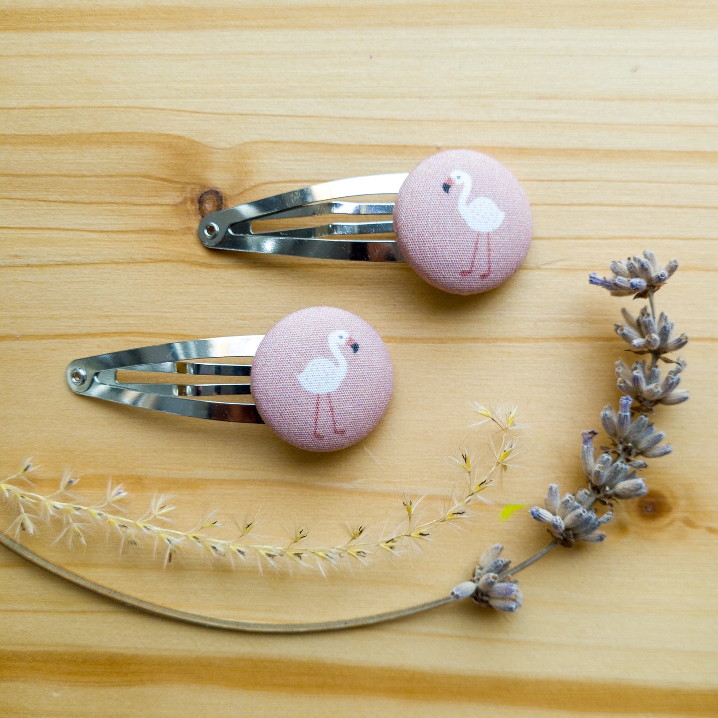 Haarspangen Flamingos