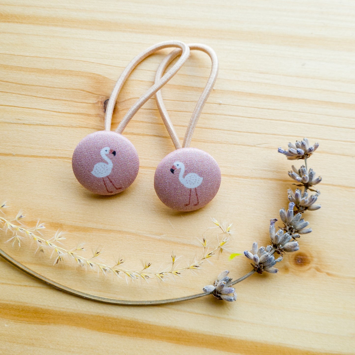 Haargummis Flamingos