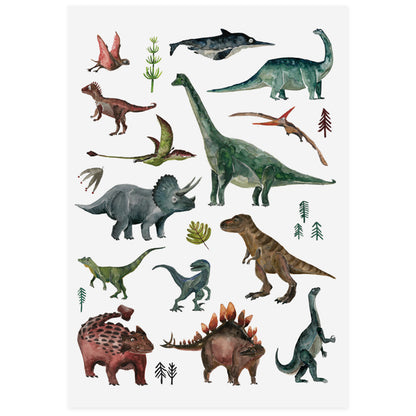 Bio-Tattoos Dinosaurier